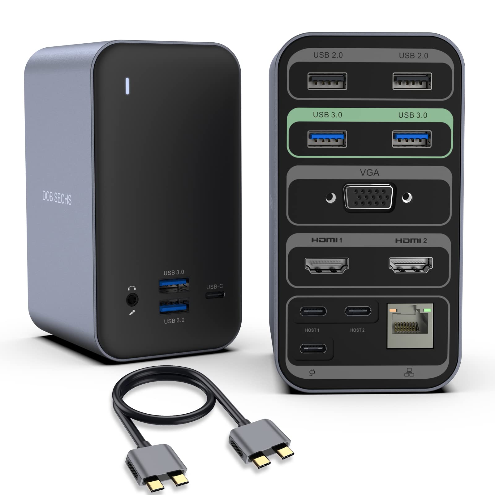 Amazon.co.jp: DOB SECHS MacBook Pro ドッキングステーション